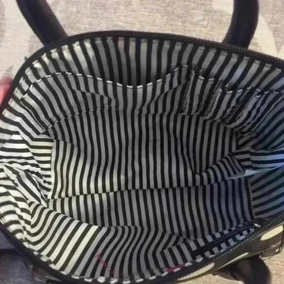 Luv Betsey by Betsey Johnson Bag Excellent Condition Polka Dot - Picture 8 of 9